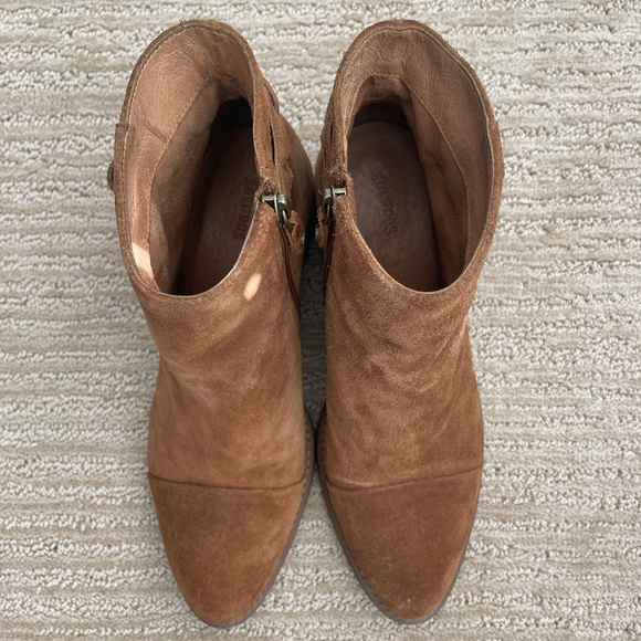 Soludos Fulton bootie in tan - Picture 5 of 9